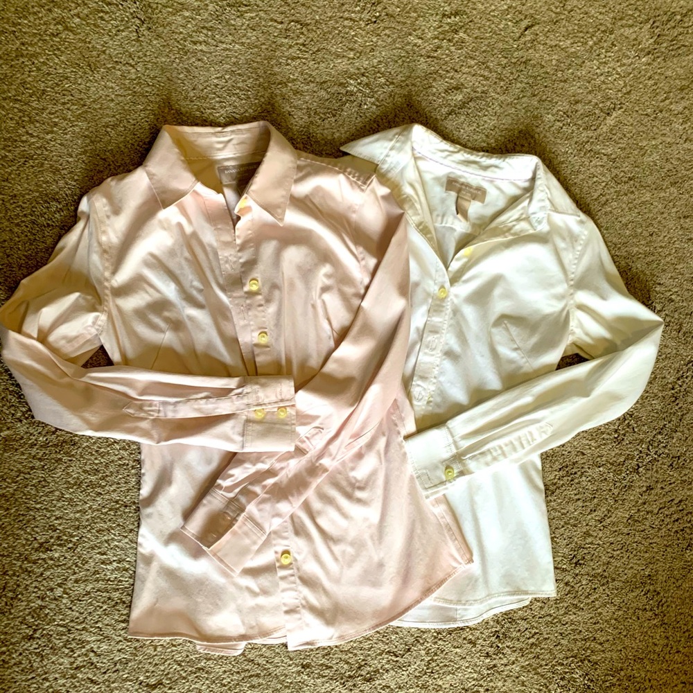 Bundle 2 Banana Republic shirts